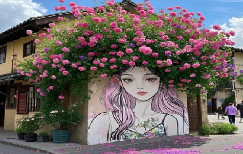 咸丰怎么设计网红打卡墙绘