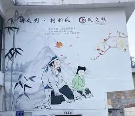 咸丰分享几个墙绘保养知识。