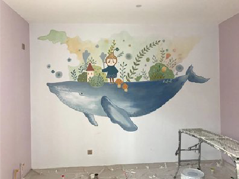 咸丰手绘墙的特点及优势。